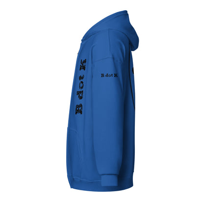 Zip Hoodie - Mask B dot K Unisex bright