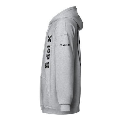 Zip Hoodie - Mask B dot K Unisex bright