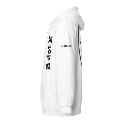 Zip Hoodie - Mask B dot K Unisex bright