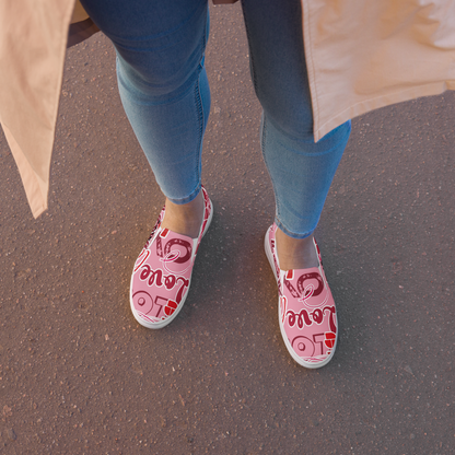College shoes Love (W) B dot K